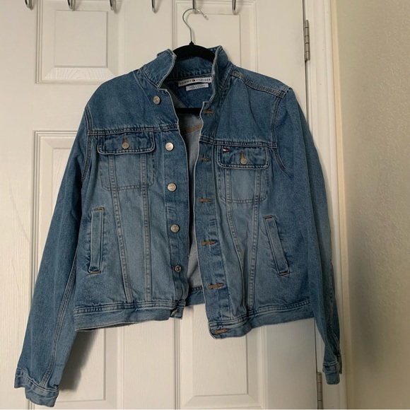 Tommy Hilfiger Jackets & Blazers - Tommy Hilfiger authentic blue jean jacket size XL